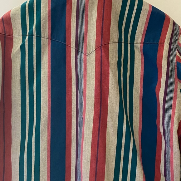 Wrangler Cowboy Cut Regular Fit 17-36 Large Shirt Vintage. - Picture 9 of 12